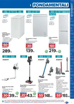 Anteprima del volantino Carrefour Volantino Iper - Offerte Imperdibili - Roma valido a partire dal 30.03.2026 | Pagina: 7 | Prodotti: Spazzola, Rullo, Scopa elettrica, Lavatrice