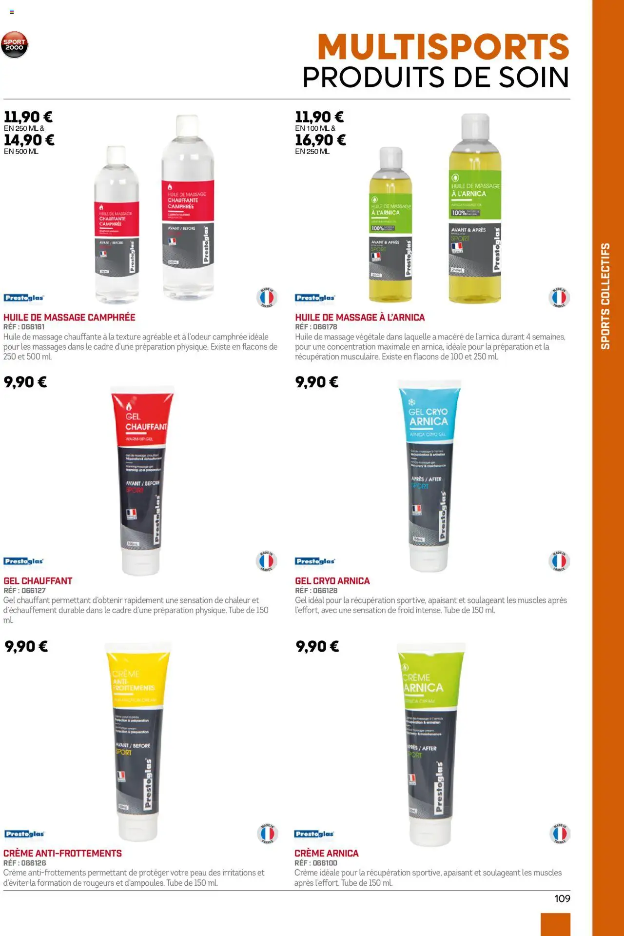  | Page: 109 | Produits: Huile, Crème, Cadre