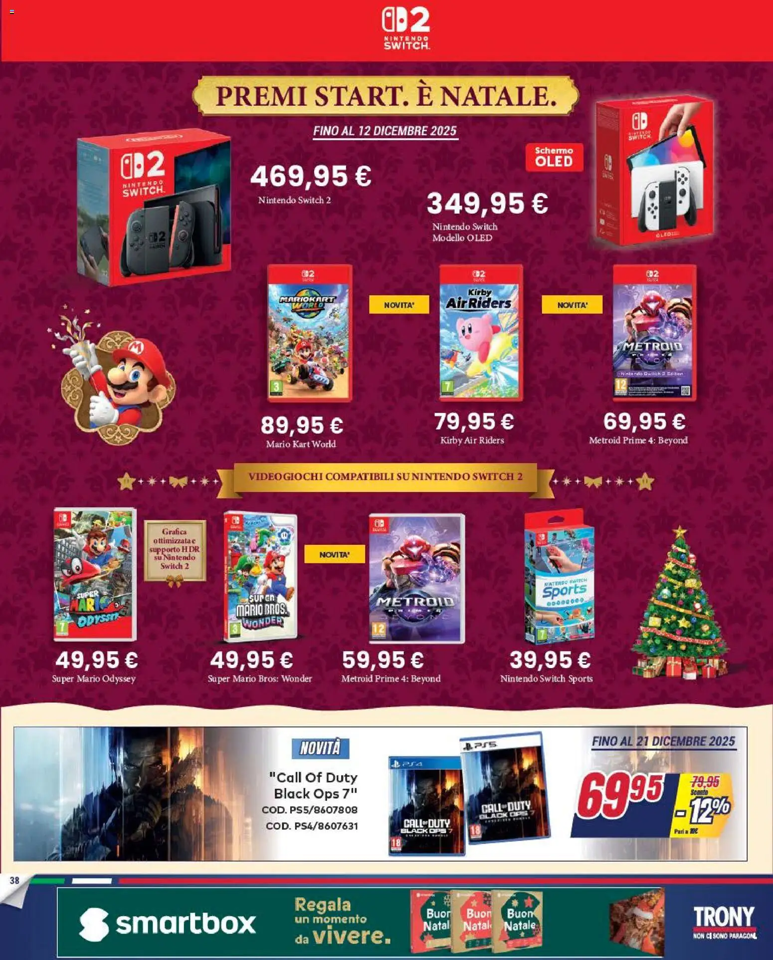 Volantino Trony del 04.12.2025 | Pagina: 38 | Prodotti: Schermo