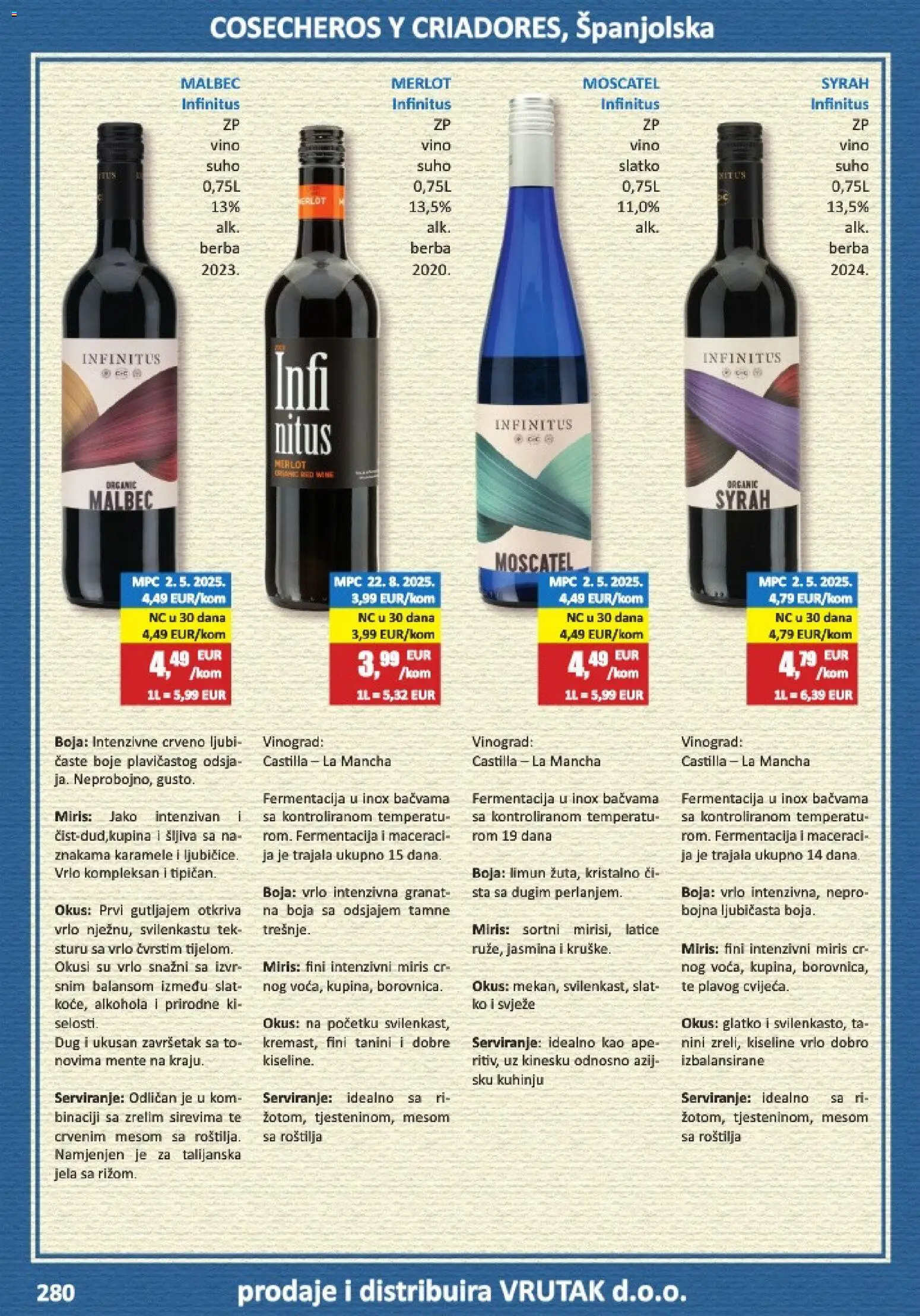Vrutak katalog | vrijedi od 01.11.2025 | Stranica: 280 | Proizvodi: Miris, Vino, Šljiva, Limun