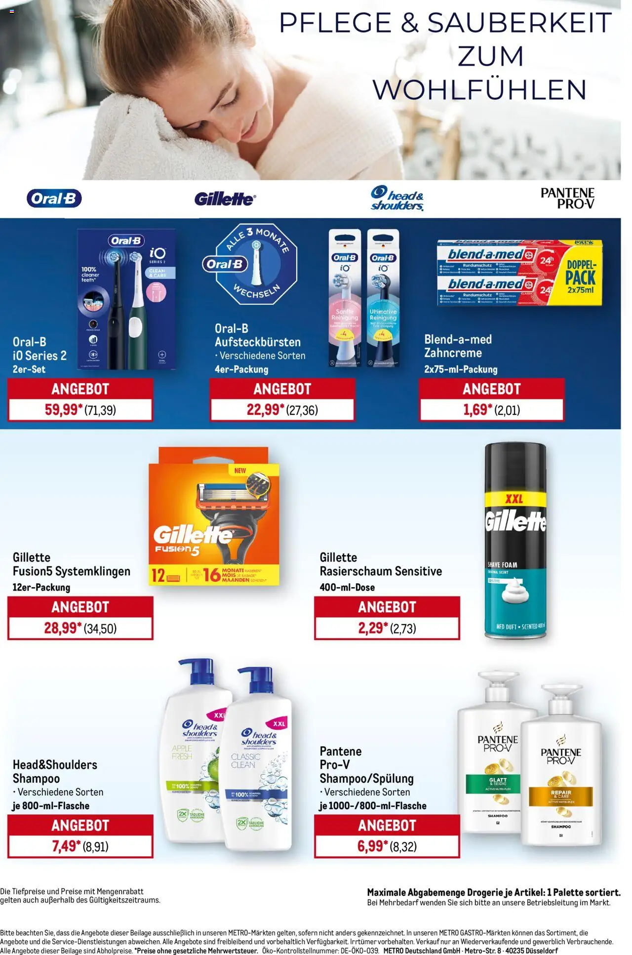Metro Starke Marken - gültig ab dem 01.09.2025 | Seite: 18 | Produkte: Head & shoulders, Shampoo, Apple, Rasierschaum
