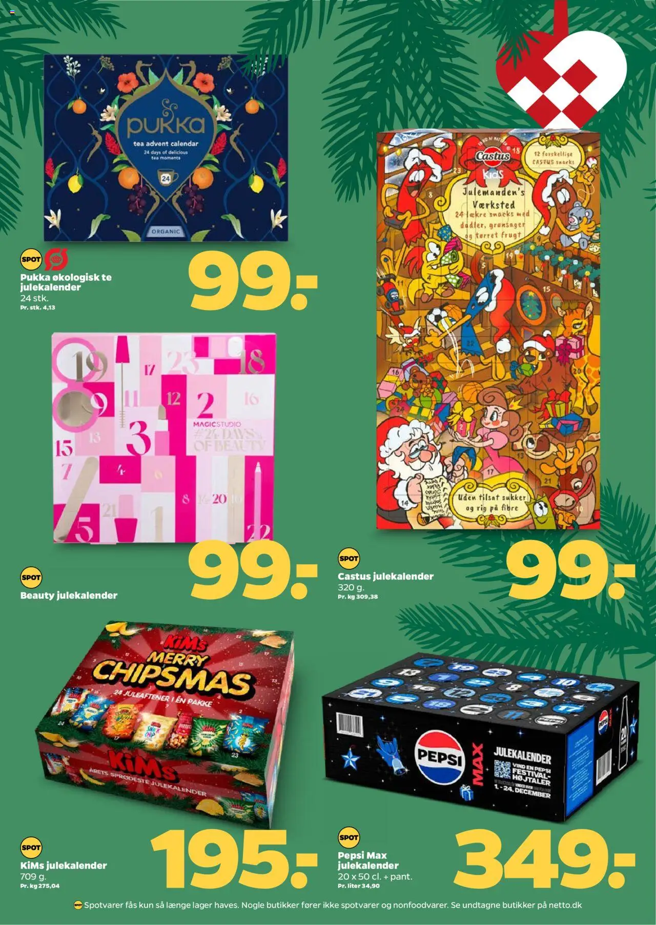 Netto tilbudsavis – gyldig fra 11.10.2025 | Side: 21 | Produkter: Te, Tørret frugt, Sukker, Pepsi Max