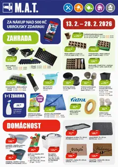 Náhled letáku M.A.T. leták od 13.02.2026