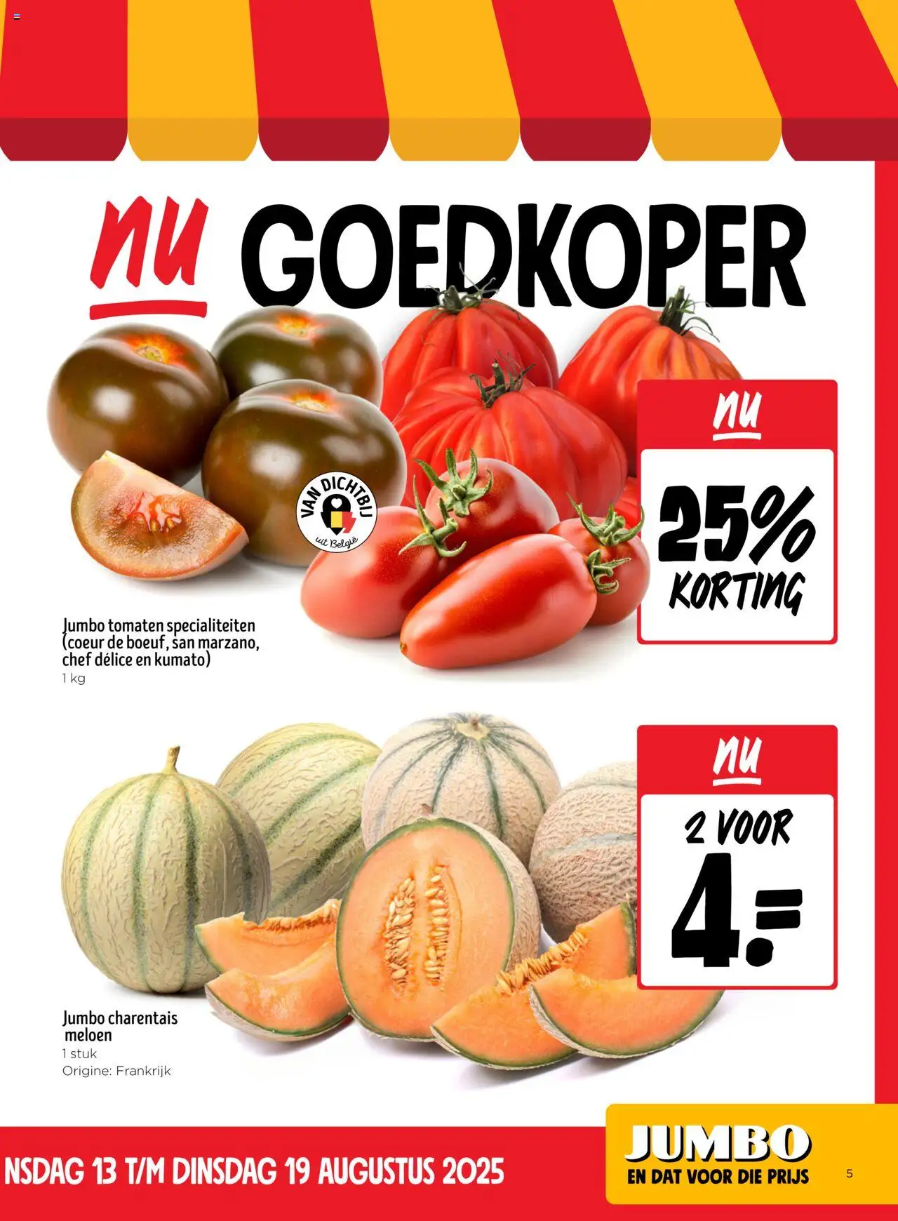  | Pagina: 5 | Producten: Tomaten, Meloen