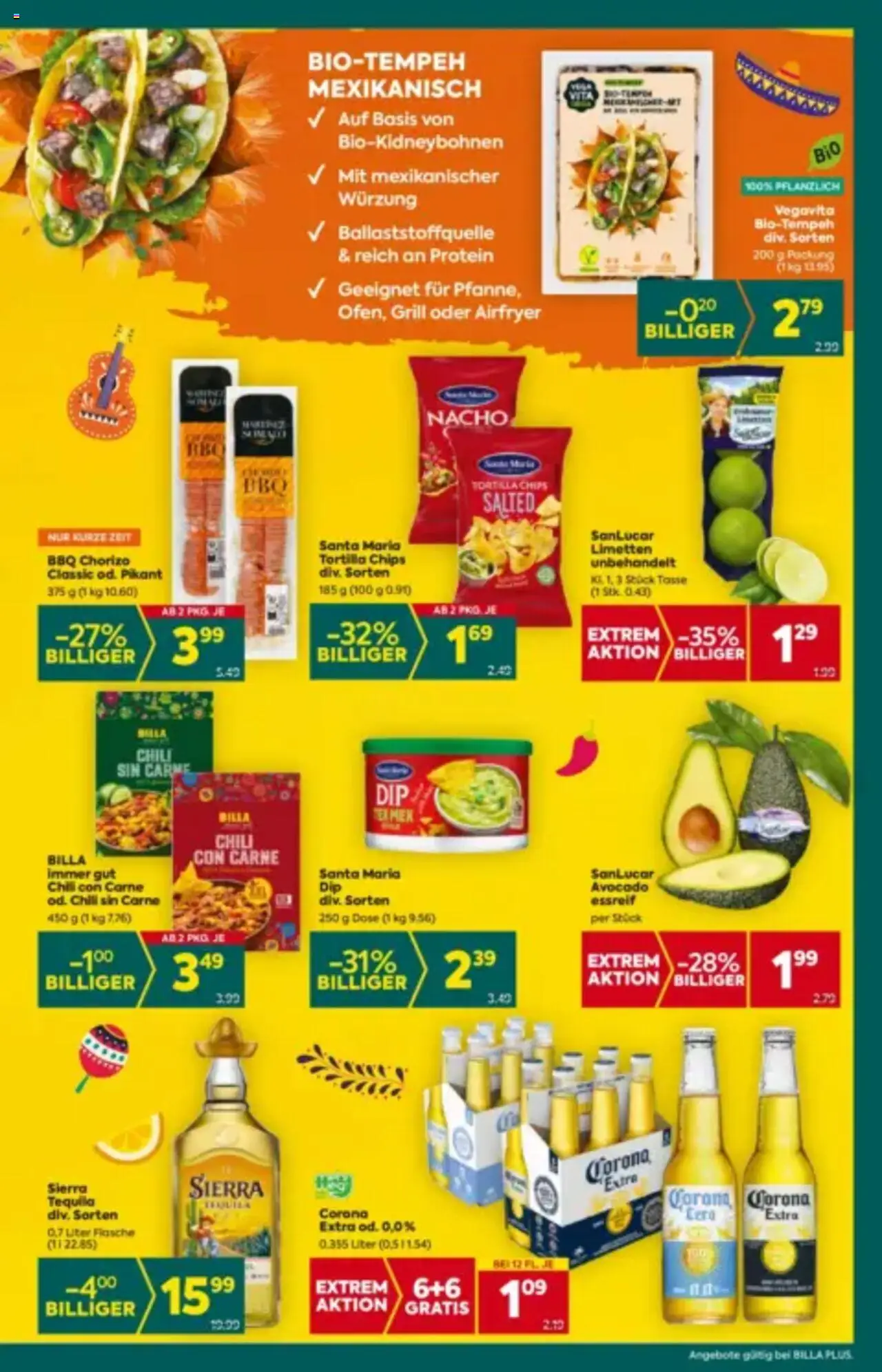 Billa Plus Flugblatt gültig ab 21.08.2025 | Seite: 7 | Produkte: Chips, Avocado, Chili, Grill