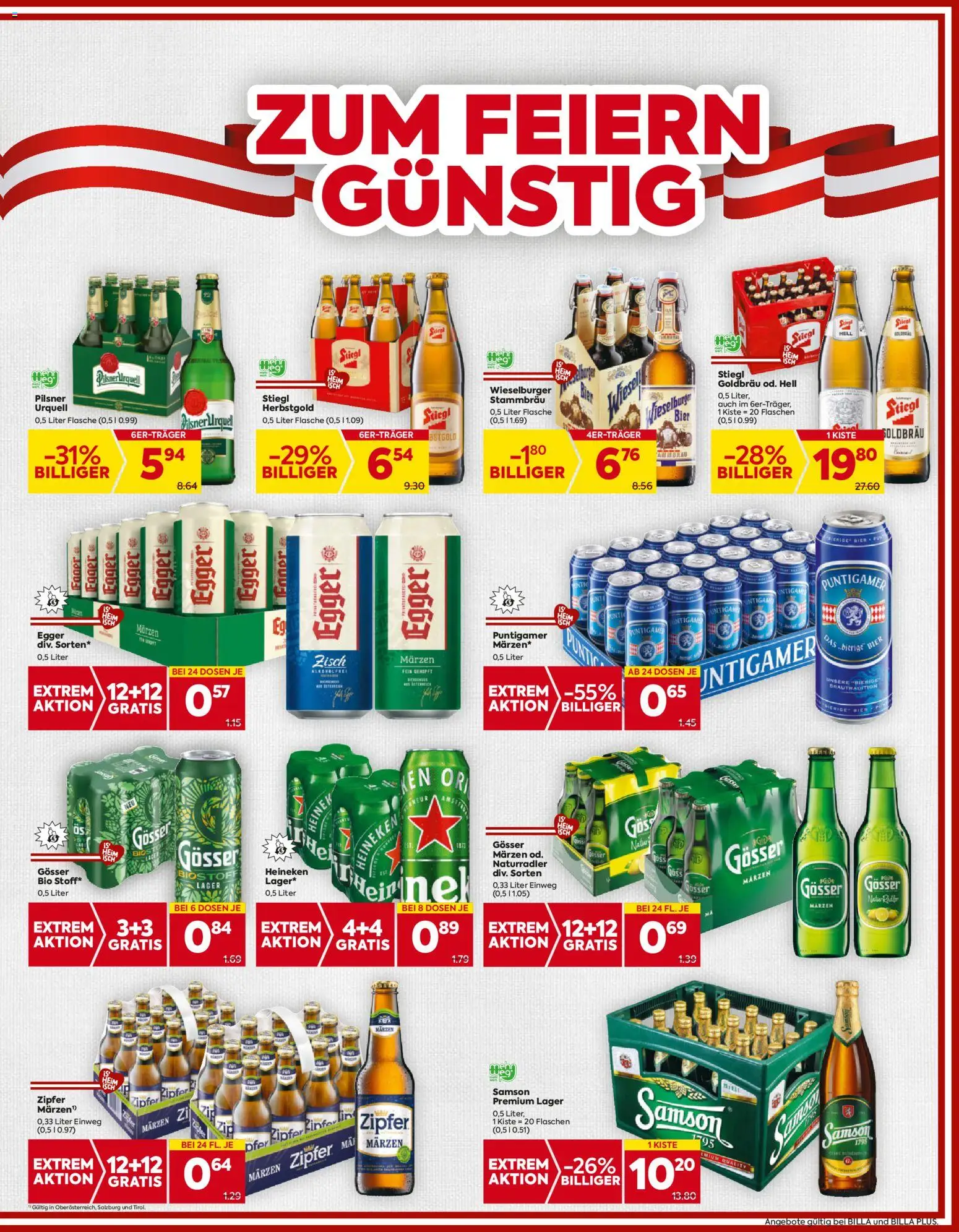 Billa Flugblatt - Tirol gültig ab 23.10.2025 | Seite: 15 | Produkte: Bier
