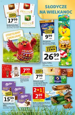 Pogląd oferty "Auchan gazetka - 30 Lat Hipermarket" - ważna od 05.03.2026 | Strona: 17 | Produkty: Praliny, Bombonierka, Merci, Toffifee