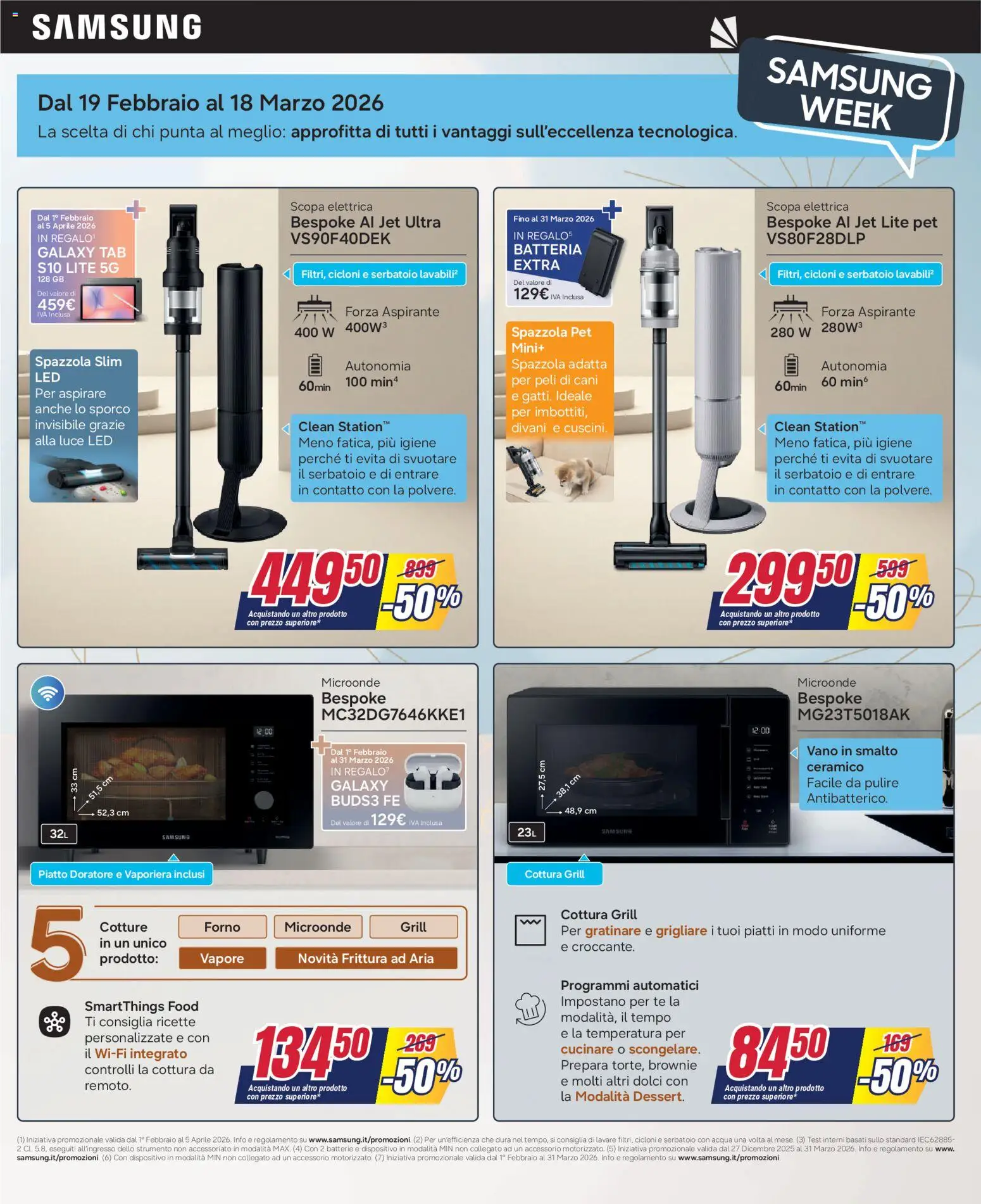 Volantino Trony del 19.02.2026 | Pagina: 11 | Prodotti: Spazzola, Acqua, Scopa, Batteria