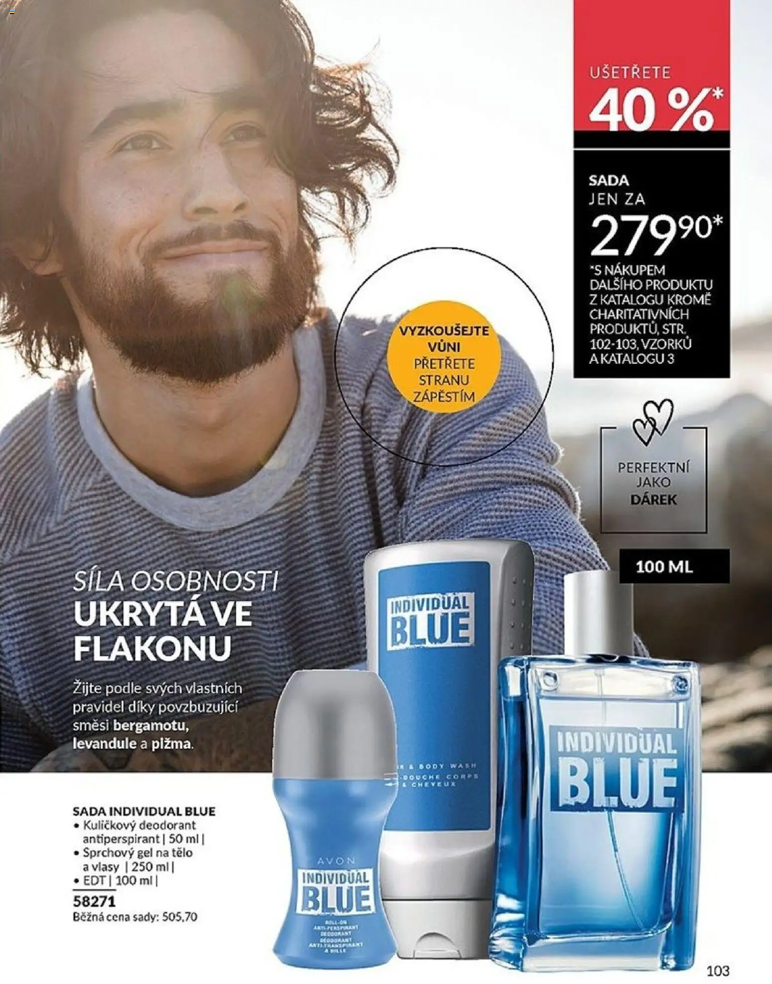 Avon katalog 2/2026 od 01.02.2026 | Strana: 103 | Produkty: Sprchový gel, Deodorant, Antiperspirant, Body
