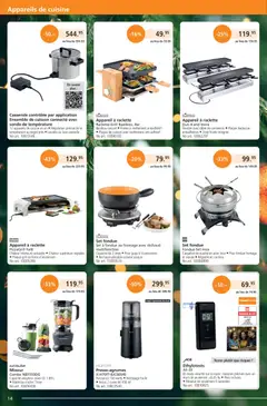 Fust Aktionen FR ab 01.12.2025 gültig | Seite: 14 | Produkte: Raclette, Fondue, Mixer, Grill