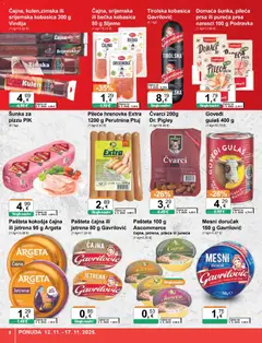 Katalog KTC - Pregled kataloga iz trgovine KTC, vrijedi od 12.11.2025 | Stranica: 8 | Proizvodi: Vindija, Šunka, Pašteta, Kobasica