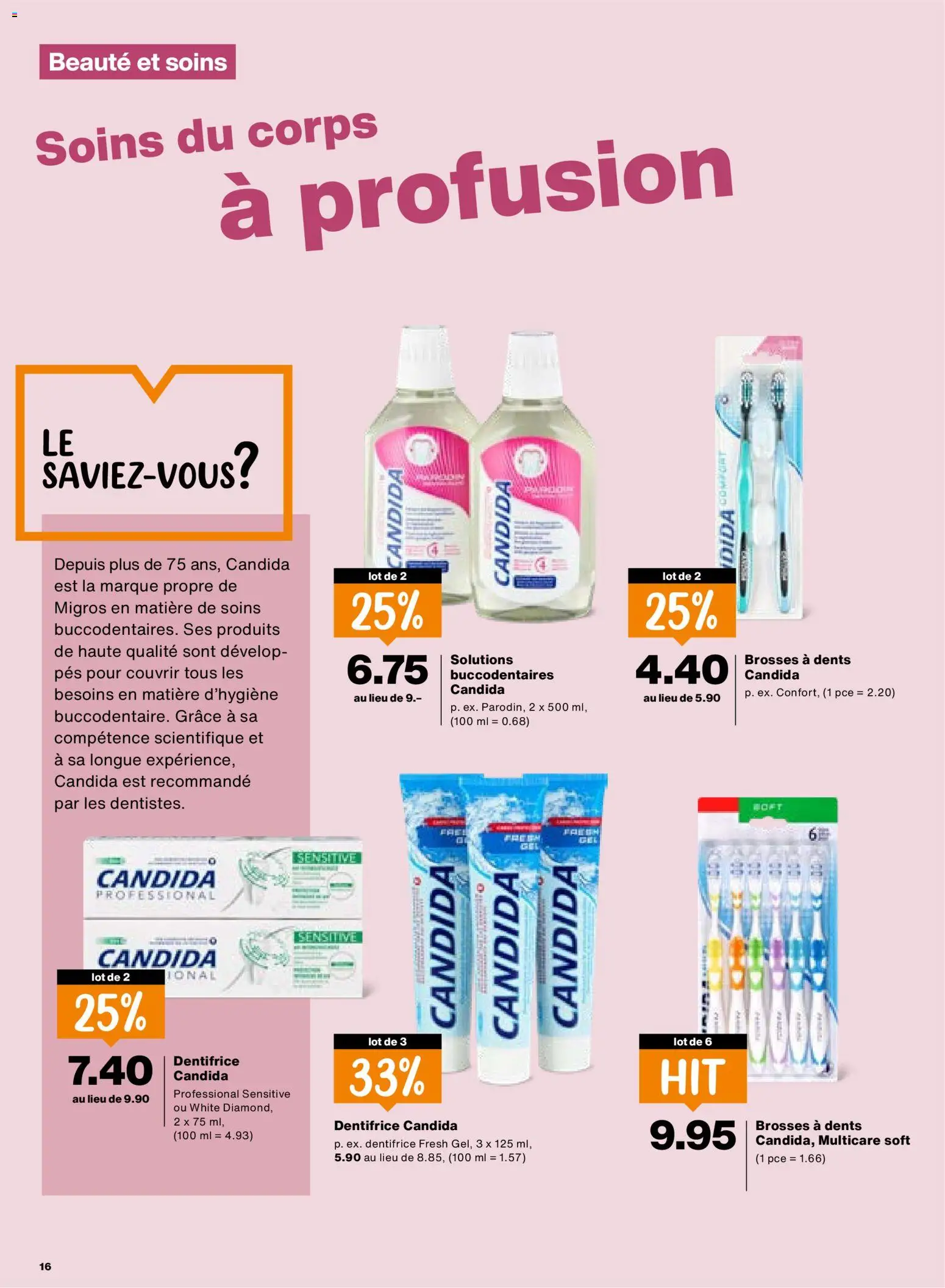 Migros Aktionen FR – gültig ab 12.02.2026 | Seite: 16