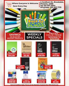 Saverite specials catalogue – valid from 12.01.2026