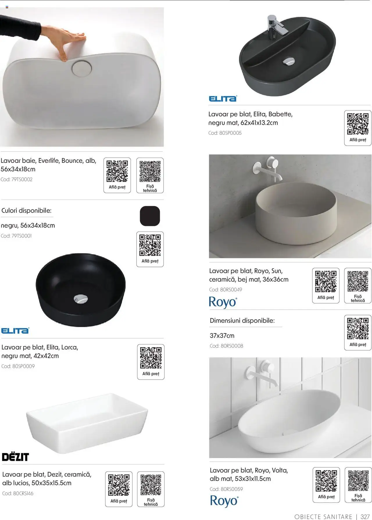 Catalog Romstal – valabil de la 25.11.2024 | Pagină: 327 | Produse: Lavoar