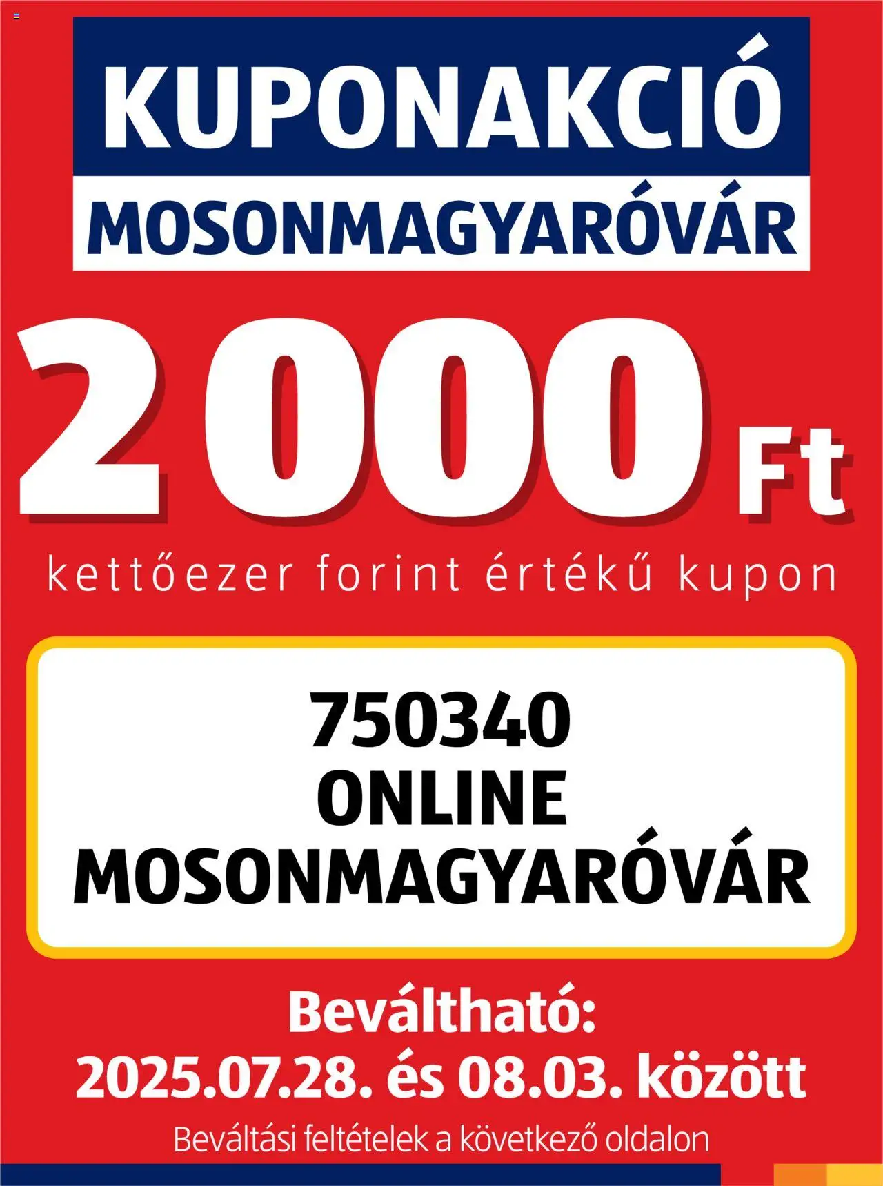 Aldi akciós ujság - amely érvényes a következő dátumtól: 28.07.2025 | Oldal: 1
