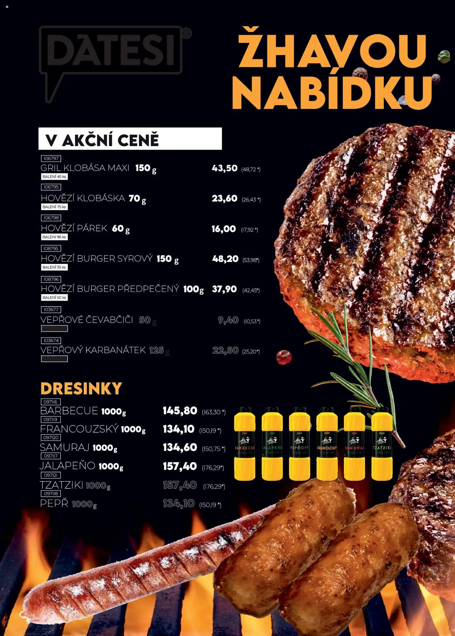 Astur & Qanto leták - Velkoobchod fresh 12/2025 od 01.12.2025 | Strana: 19 | Produkty: Burger, Hovězí burger, Gril, Tzatziki