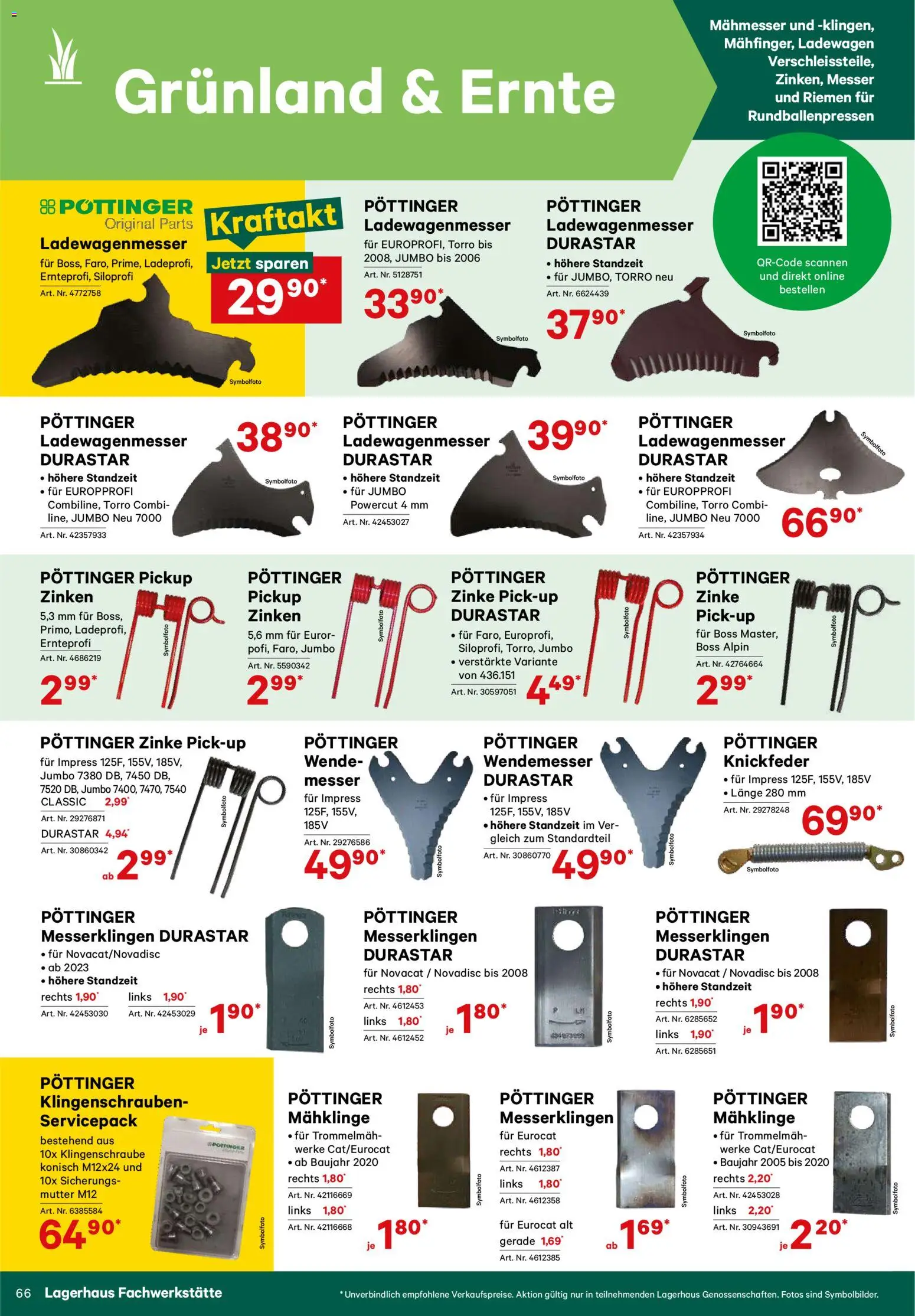 Lagerhaus Verschleißteile & Zubehör gültig ab 01.01.2026 | Seite: 66