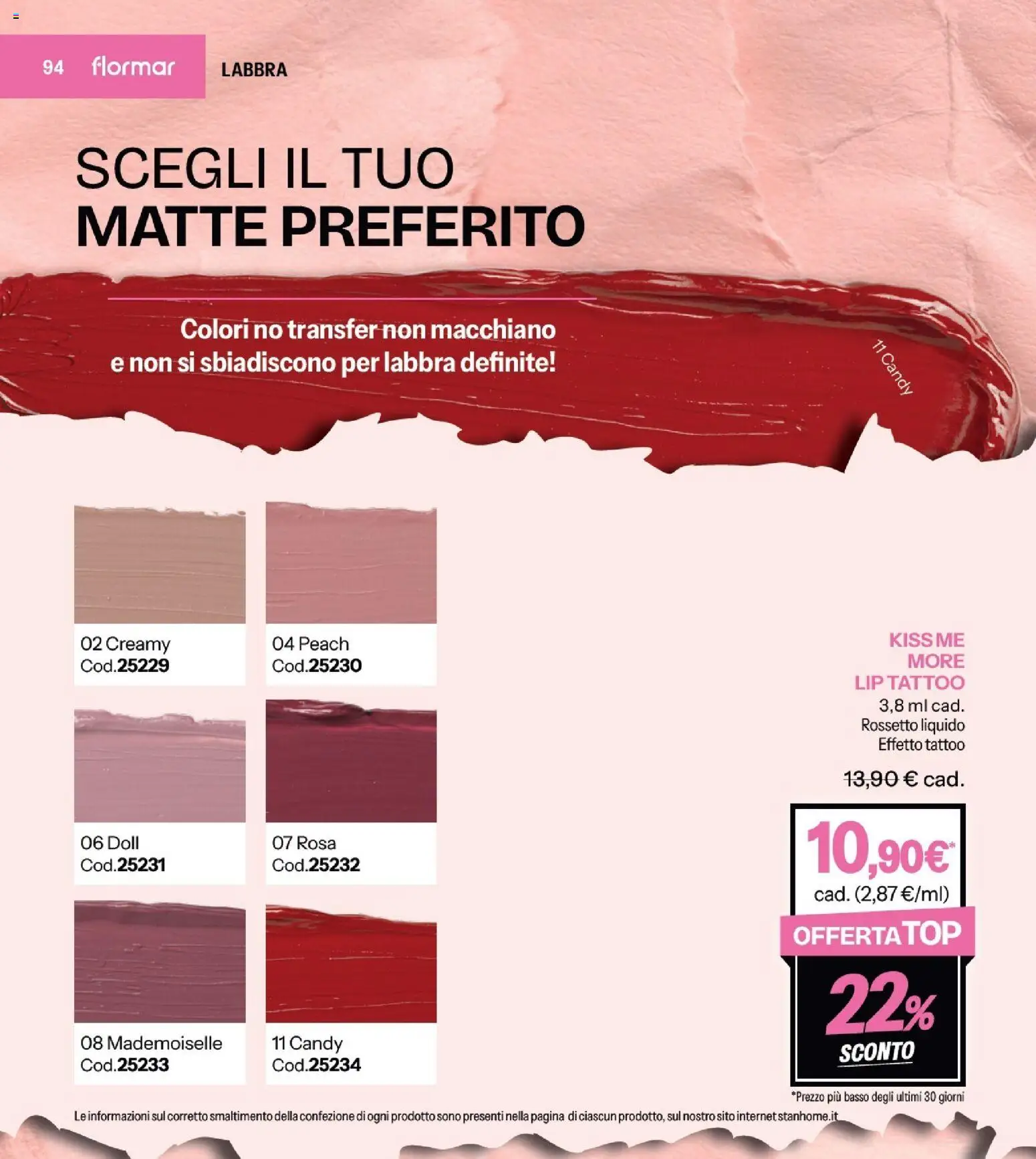 Volantino Stanhome del 11.11.2025 | Pagina: 95 | Prodotti: Rossetto