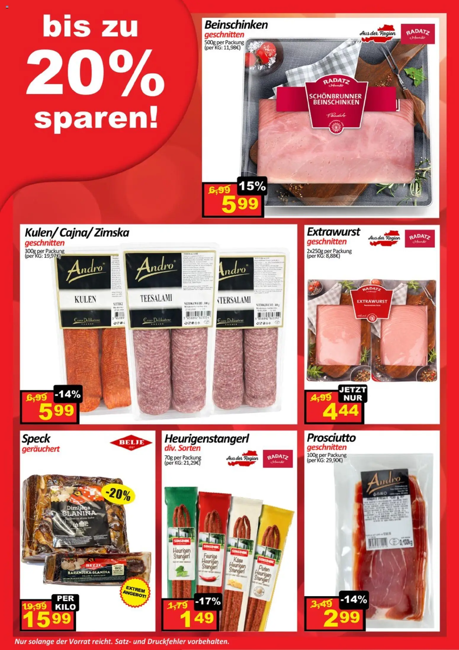 Wurstico Abholmarkt Flugblatt gültig ab 26.02.2026 | Seite: 2 | Produkte: Audio