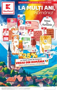 Ofertele Kaufland valabile de la 26.11.2025