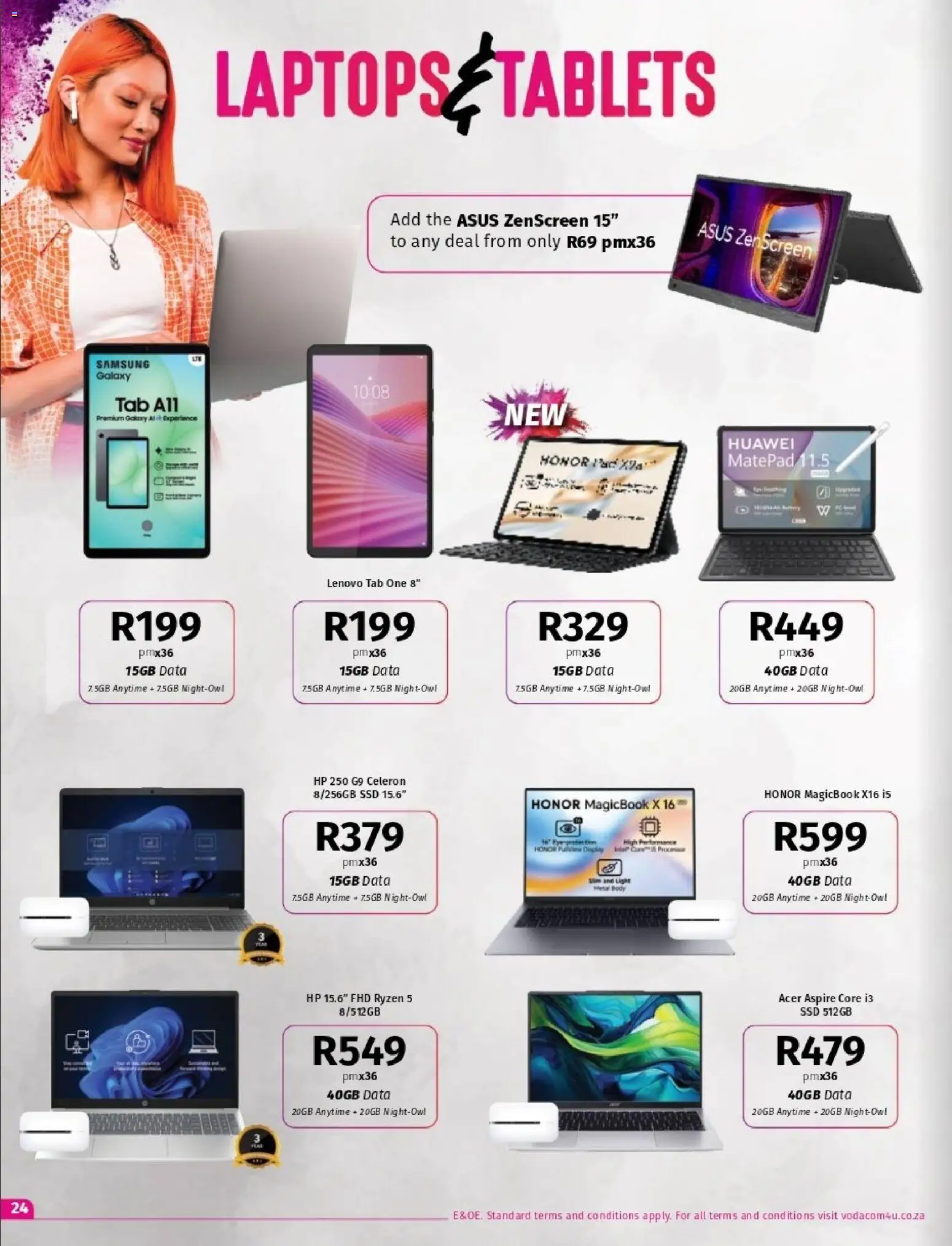 New Vodacom catalogue – valid from 06.03.2026 | Page: 24 | Products: Data