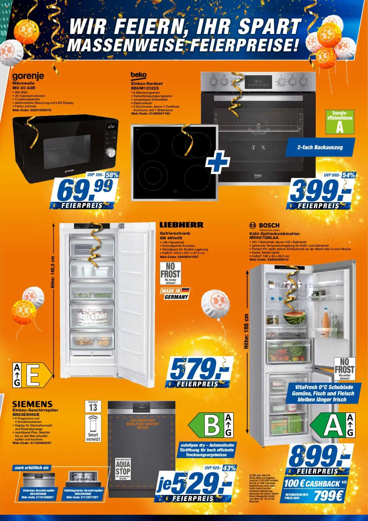 Expert  Aktuelle Beilage – gültig ab 03.10.2025 | Seite: 13 | Produkte: Gorenje, Gefrierschrank, Mikrowelle, Kühlgefrierkombination
