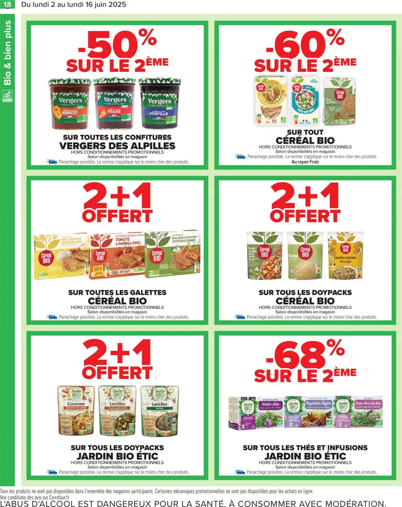  | Page: 20 | Produits: Fraise, Crackers, Infusion, Couscous