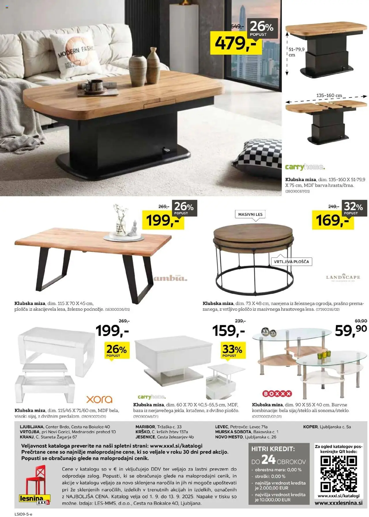 Novi XXXL Lesnina katalog ponudbe – veljaven od 01.09.2025 | Stran: 14 | Izdelki: Barva