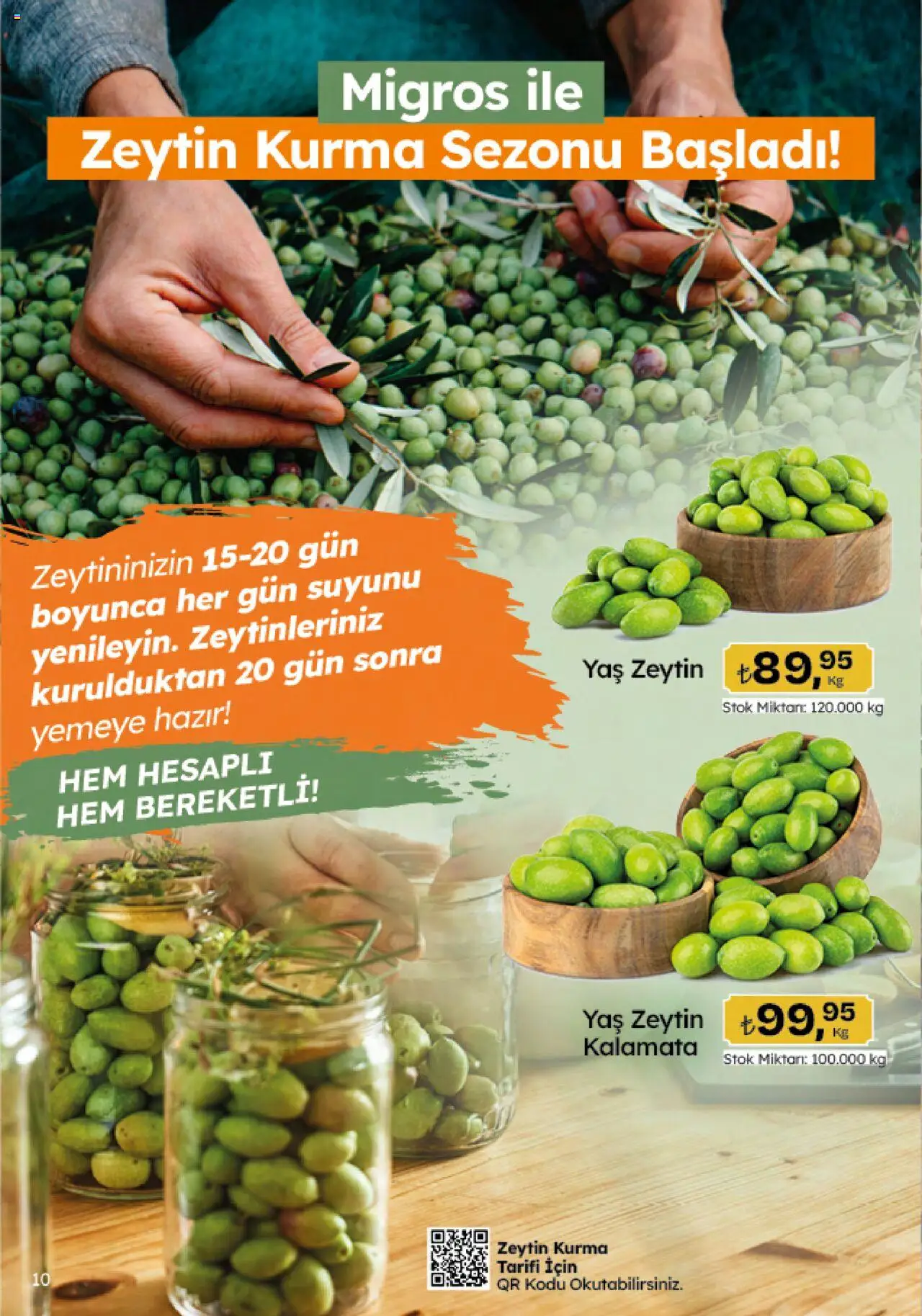 Migros Katalog - Migroskop - 09.10.2025 tarihinden itibaren geçerlidir | Sayfa: 10 | Ürünler: Zeytin