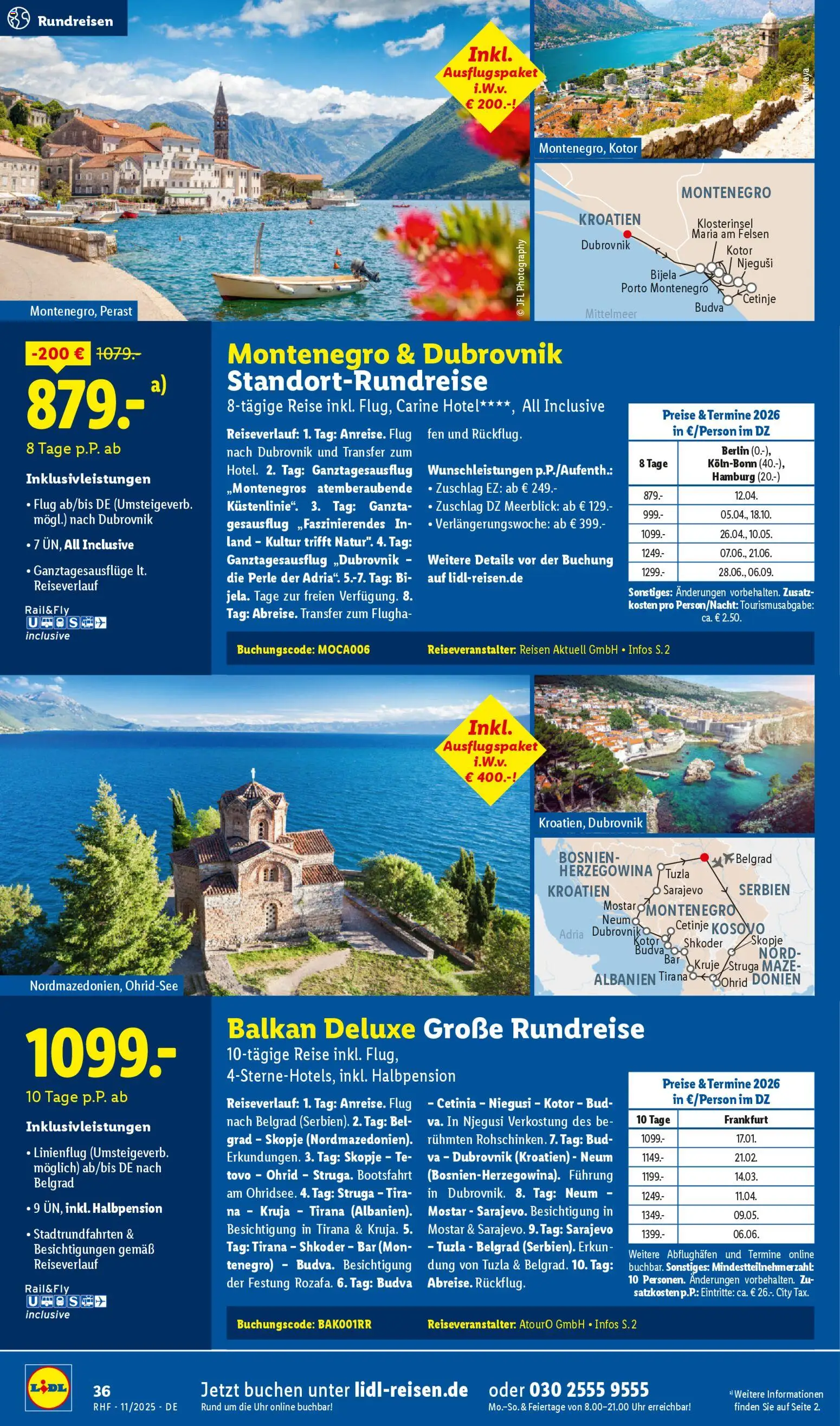 Lidl Reisen  - Black Friday – gültig ab 29.10.2025 | Seite: 36 | Produkte: Uhr