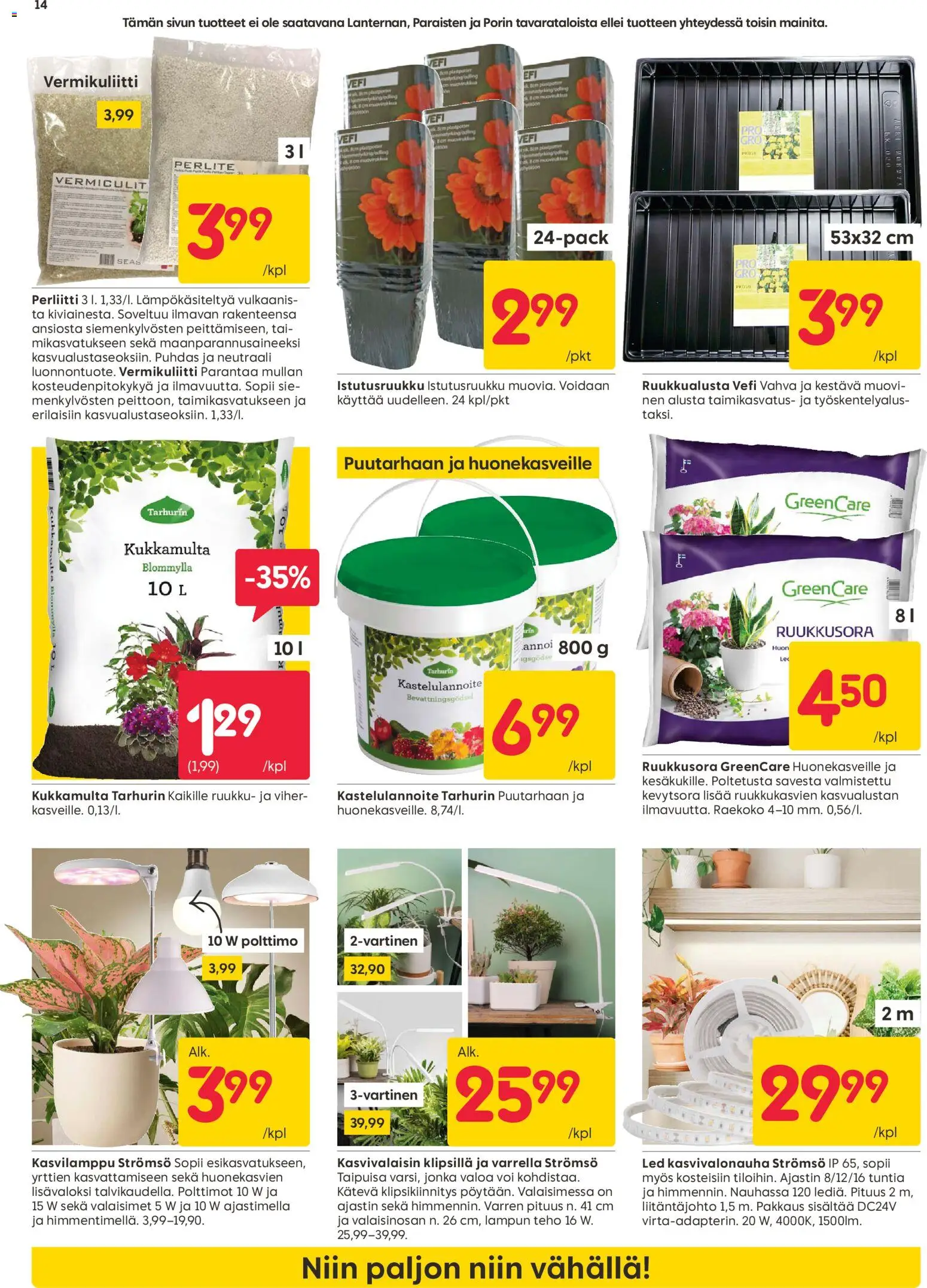 Rusta tarjoukset – voimassa 09.02.2026 alkaen | Sivu: 14