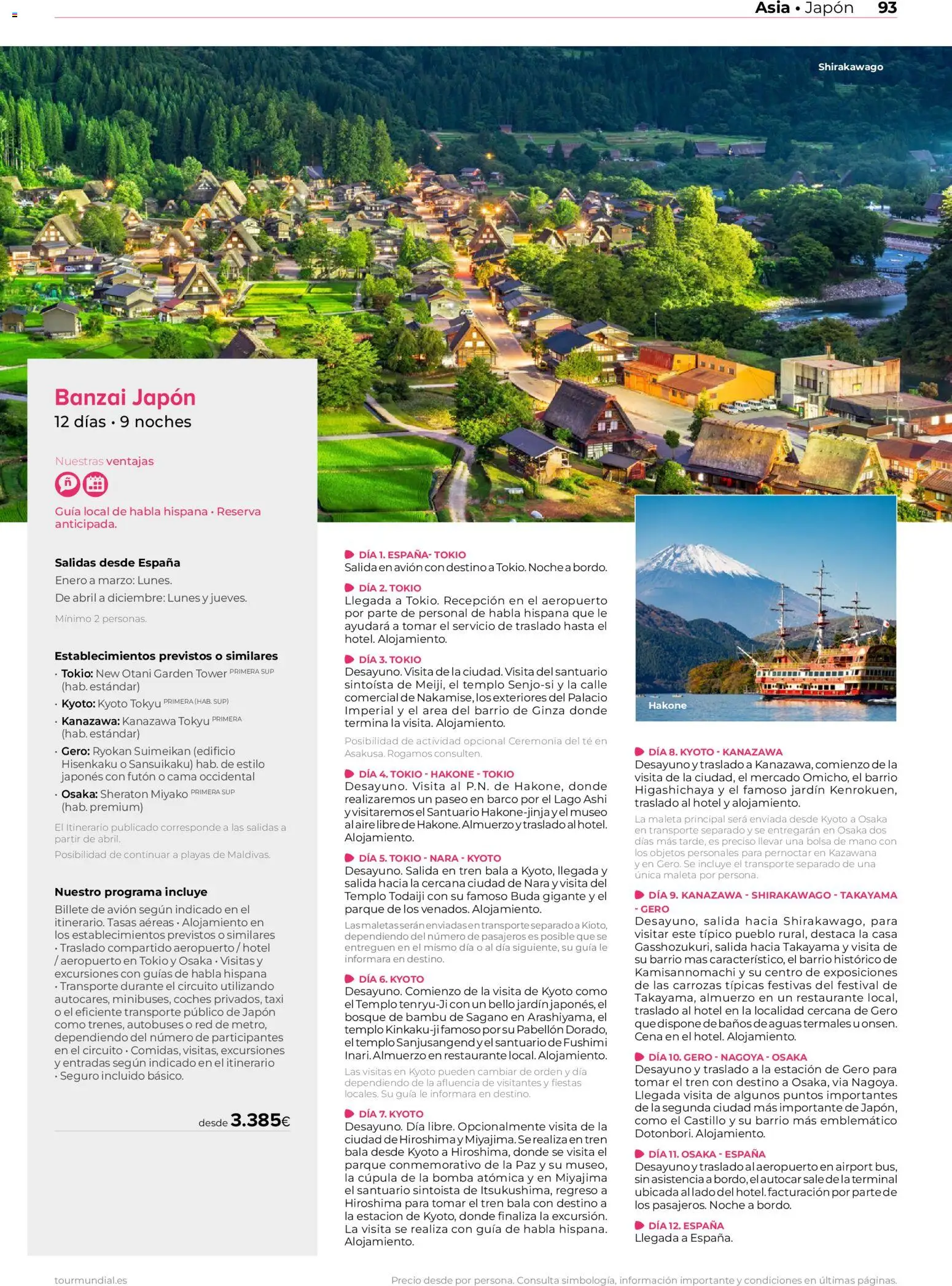 Viajes El Corte Inglés Asia y Oceanía │ válido desde el 01.01.2026 | Página: 93 | Productos: Maleta, Té, Bolsa, Cama