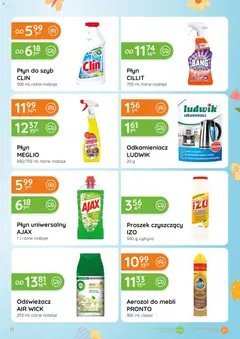 Pogląd oferty "Eurocash gazetka - Katalog Chemiczny" - ważna od 05.03.2026 | Strona: 11 | Produkty: Cytryna, Meglio, Odświeżacz, Płyn do szyb Clin