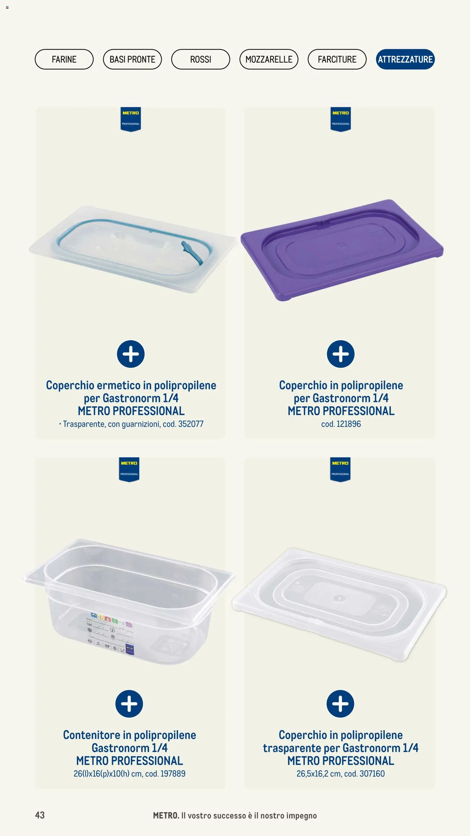 Volantino Metro del 08.01.2026 | Pagina: 43 | Prodotti: Contenitore