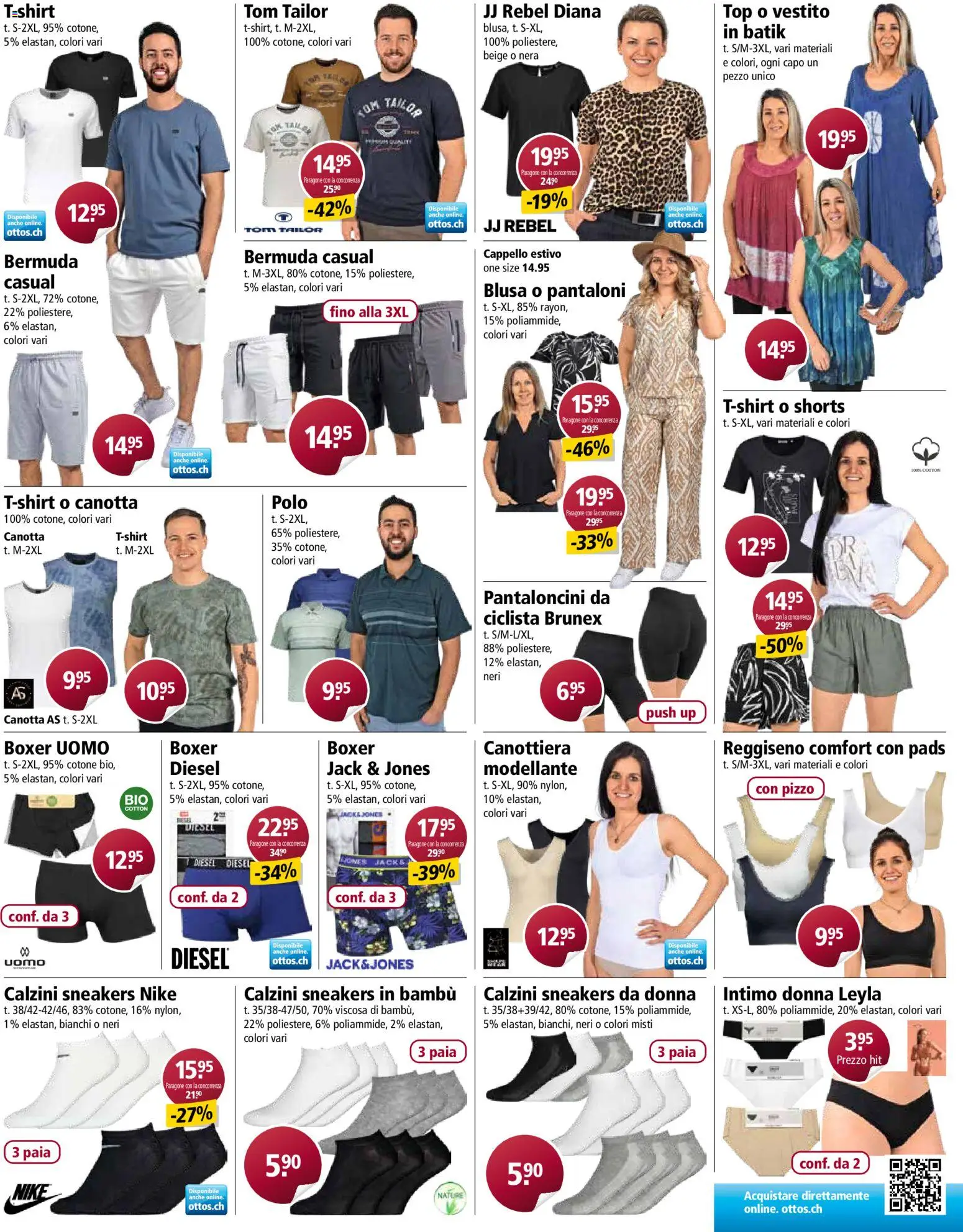 Otto's aktionen IT – gültig ab 14.04.2026 | Seite: 7 | Produkte: Boxer, Top, Bermuda
