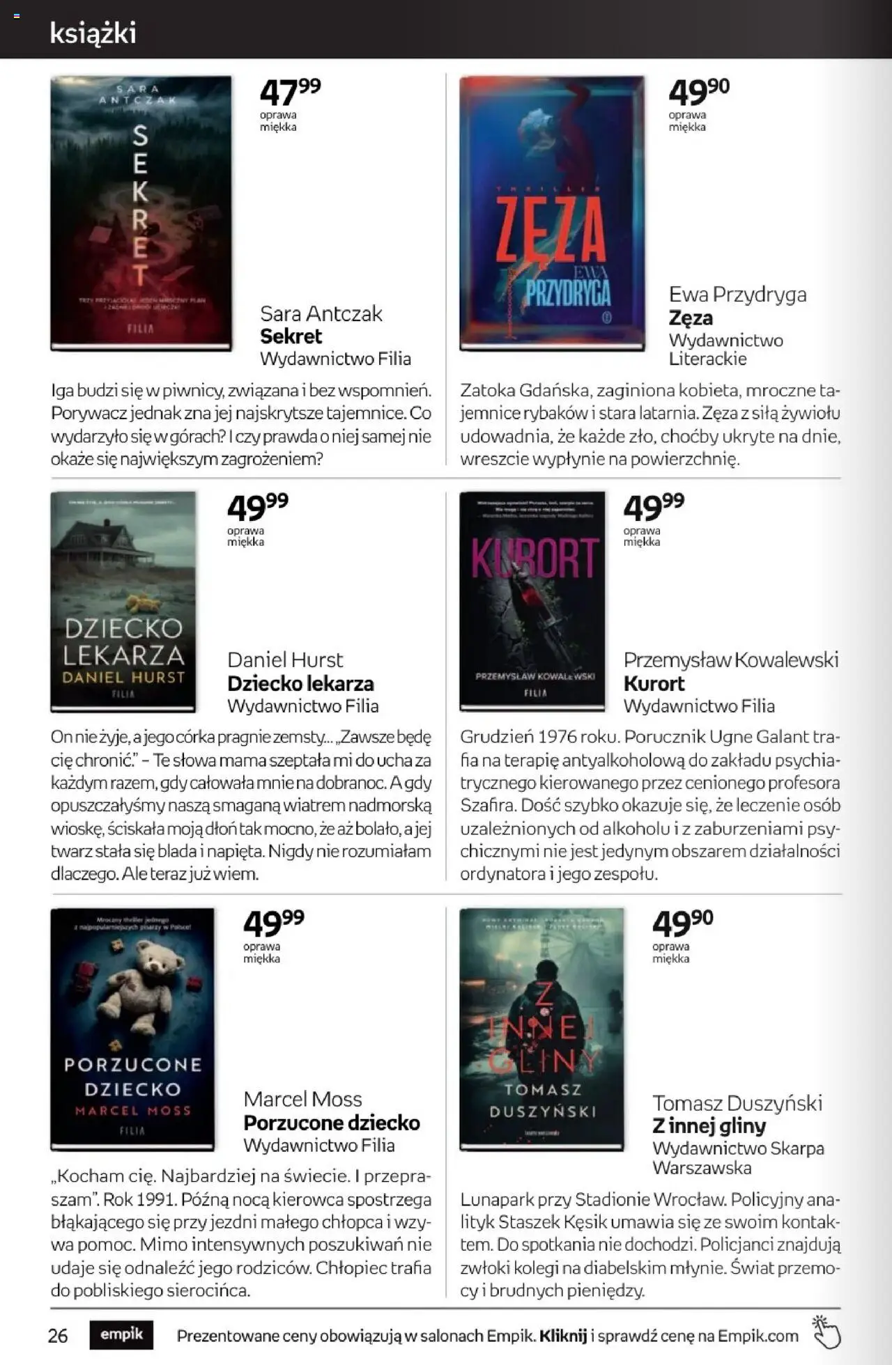 Empik promocje od 24.09.2025 | Strona: 26 | Produkty: Książki