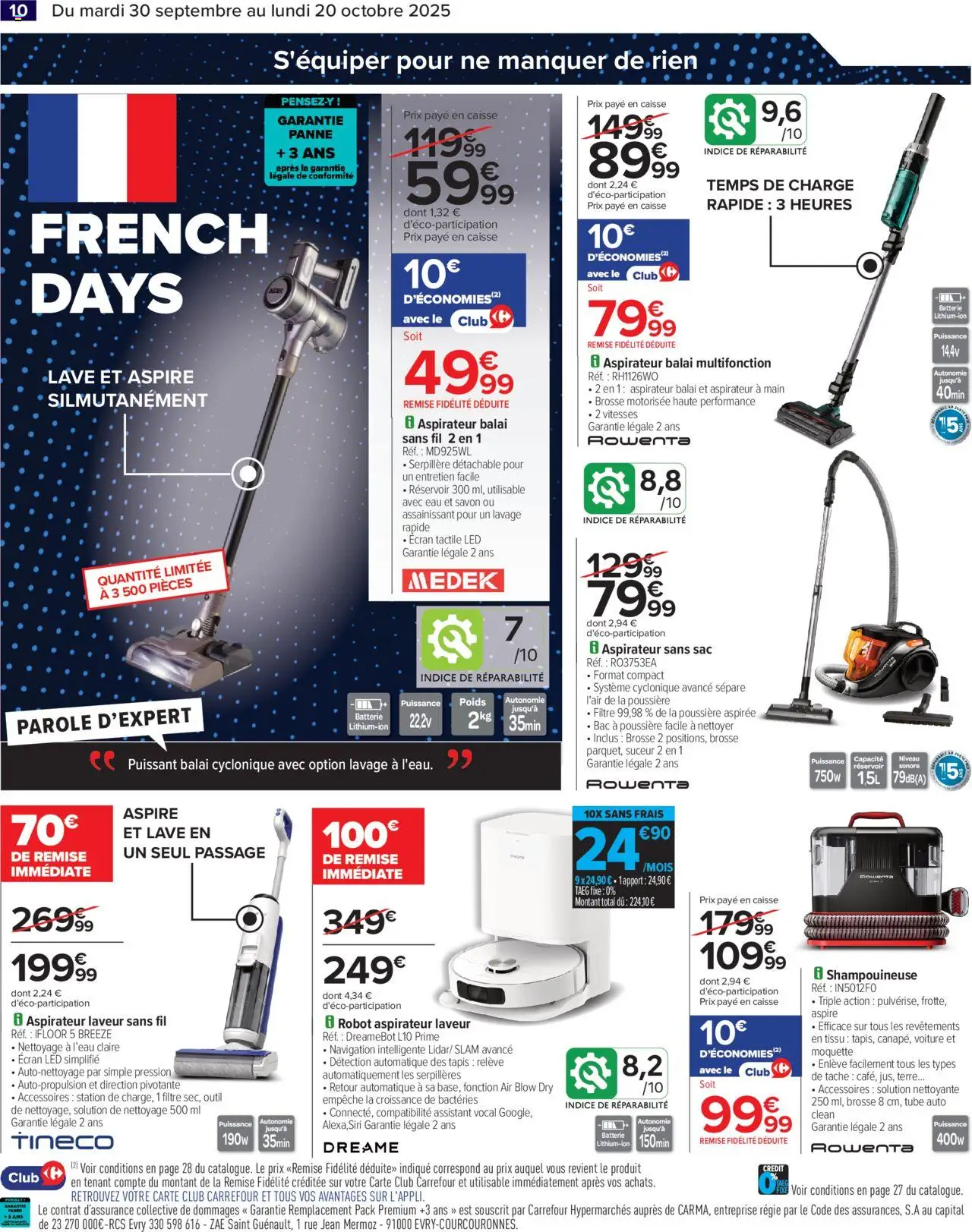  | Page: 12 | Produits: Sac, Brosse, Balai, Batterie