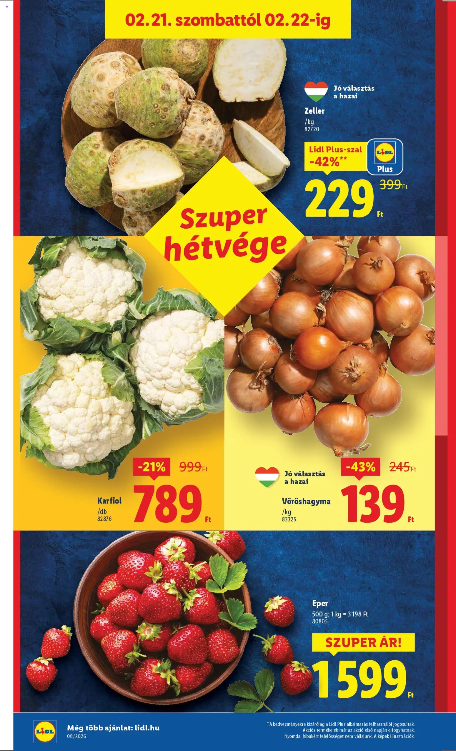 Lidl akciós ujság - amely érvényes a következő dátumtól: 19.02.2026 | Oldal: 34