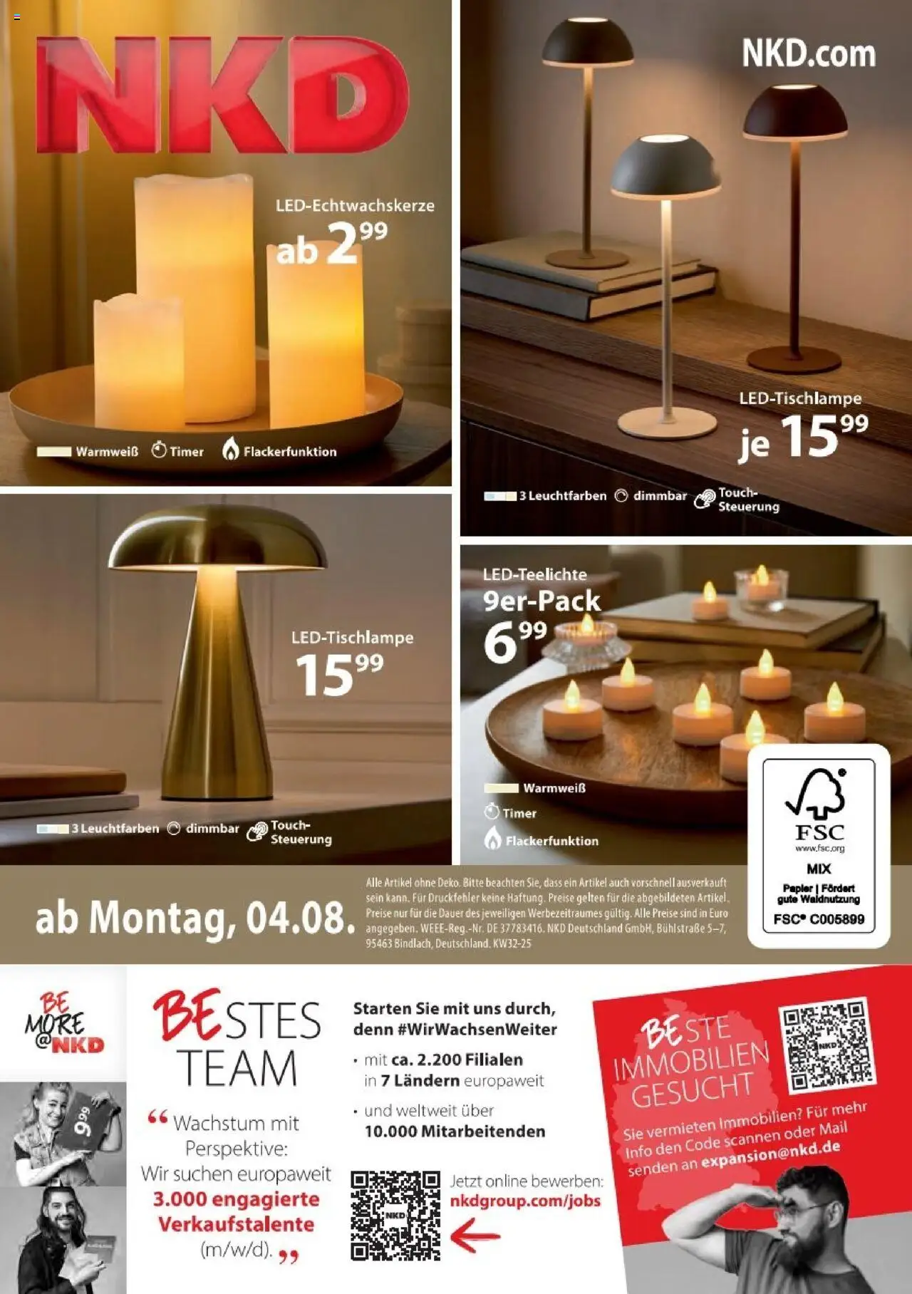 NKD  Blaetterkatalog  gültig ab 04.08.2025 | Seite: 4