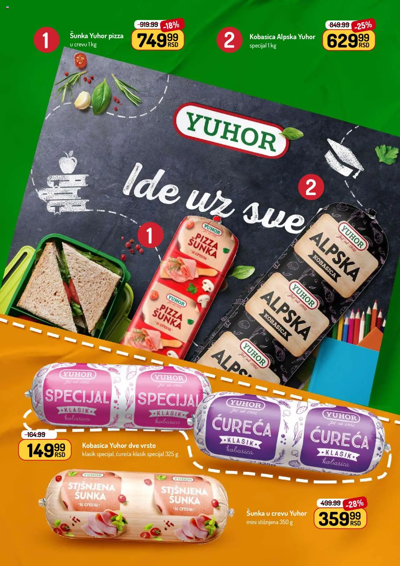 Aman katalog - važi od 21.07.2025 | Strana: 6 | Proizvode: Šunka, Pizza šunka, Kobasica