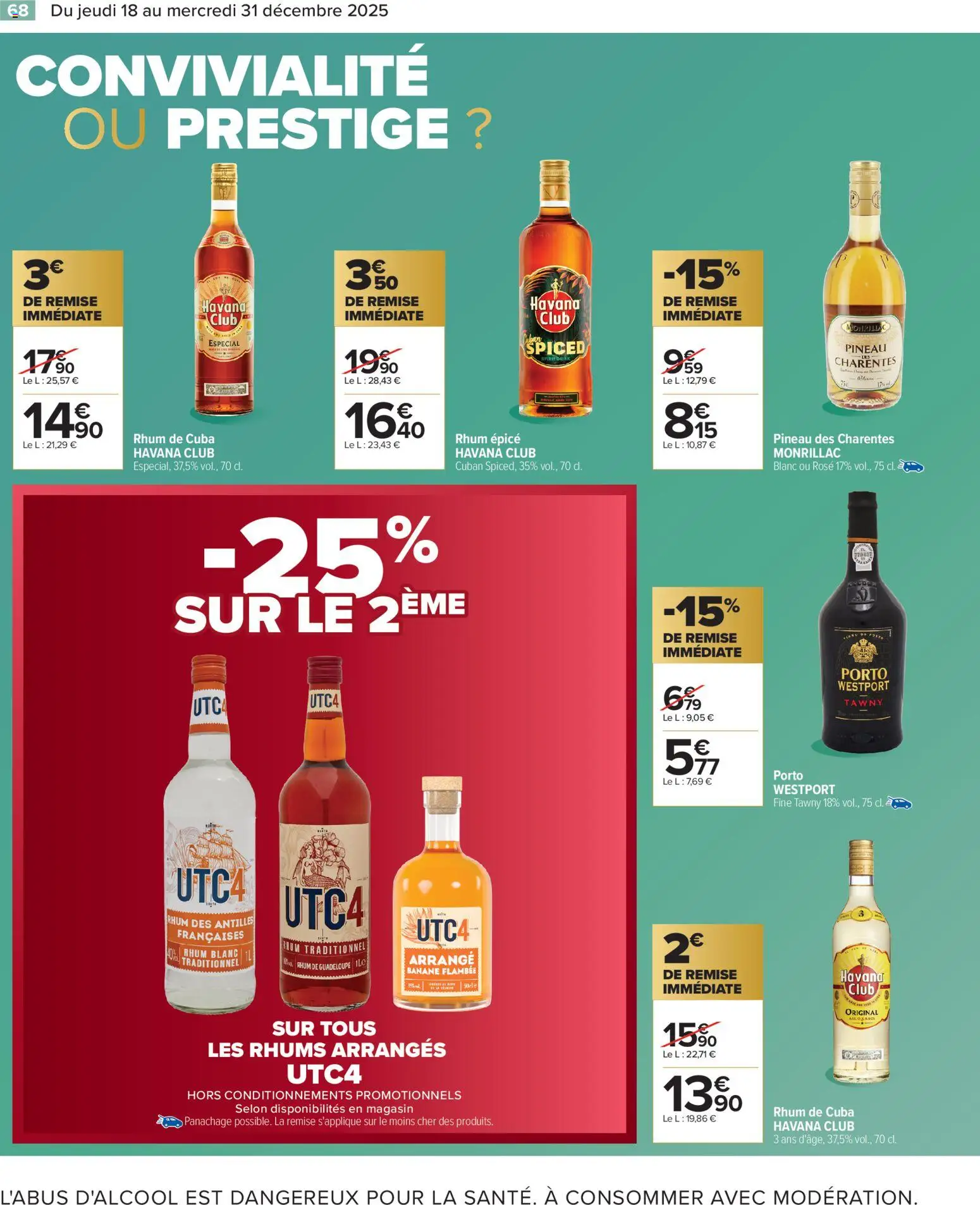 {H1} | Page: 68 | Produits: Rhum, Banane