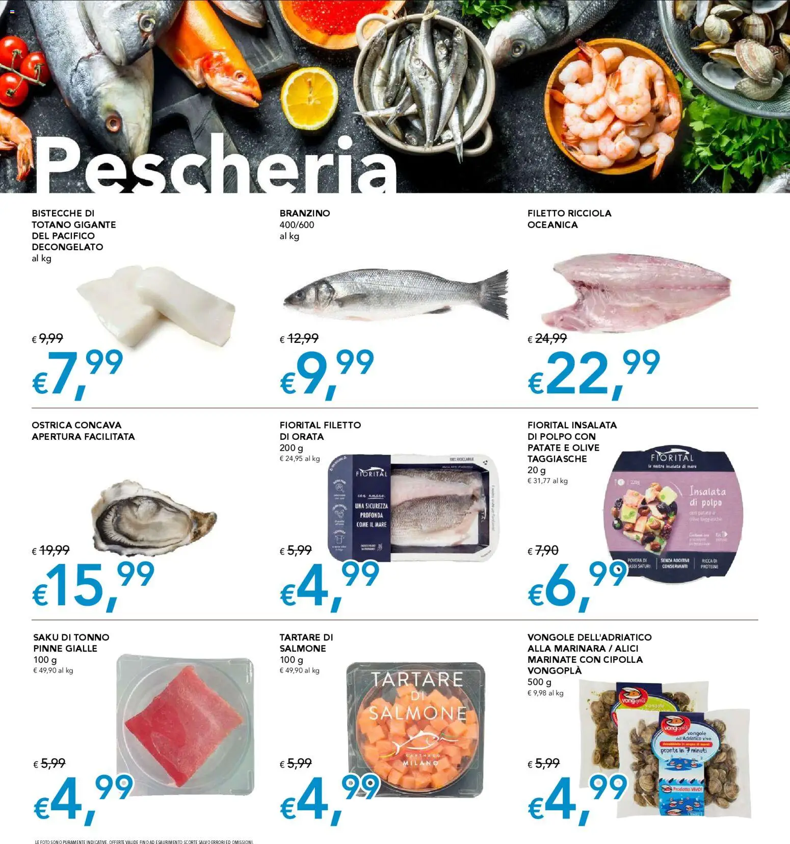 Volantino Migross del 04.12.2025 | Pagina: 4 | Prodotti: Salmone, Insalata, Orata, Totano