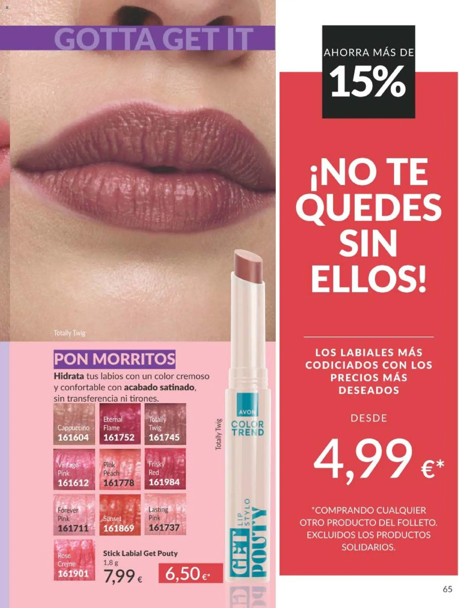 Catálogo AVON campaña 4 │ válido desde el 01.04.2026 | Página: 65 | Productos: Té