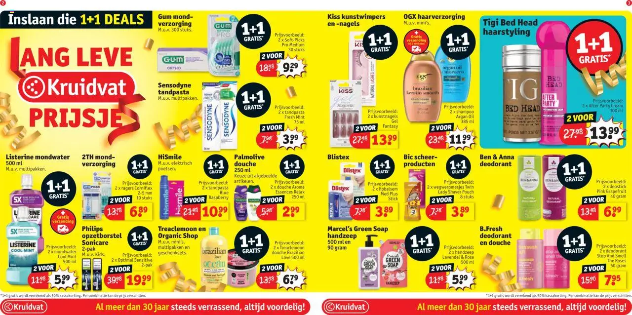  | Pagina: 2 | Producten: Gel, Gum, Deodorant, Tandpasta