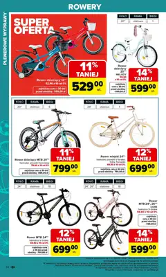 Pogląd oferty "Carrefour gazetka - Ogród" - ważna od 02.03.2026 | Strona: 32 | Produkty: Rower
