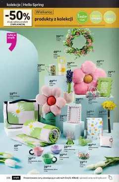 Pogląd oferty "Empik promocje" - ważna od 11.03.2026 | Strona: 106 | Produkty: Szklanka, Okulary, Poduszka, Ramka