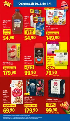 Náhled letáku NESCAFÉ Crema, 275 g, 1 kg = 654,18 Kč od 30.03.2026 | Strana: 23