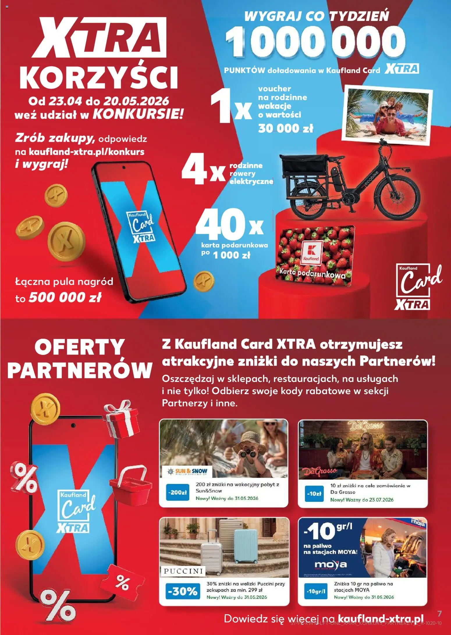 Kaufland gazetka od 29.04.2026 | Strona: 7 | Produkty: Karta, Walizki