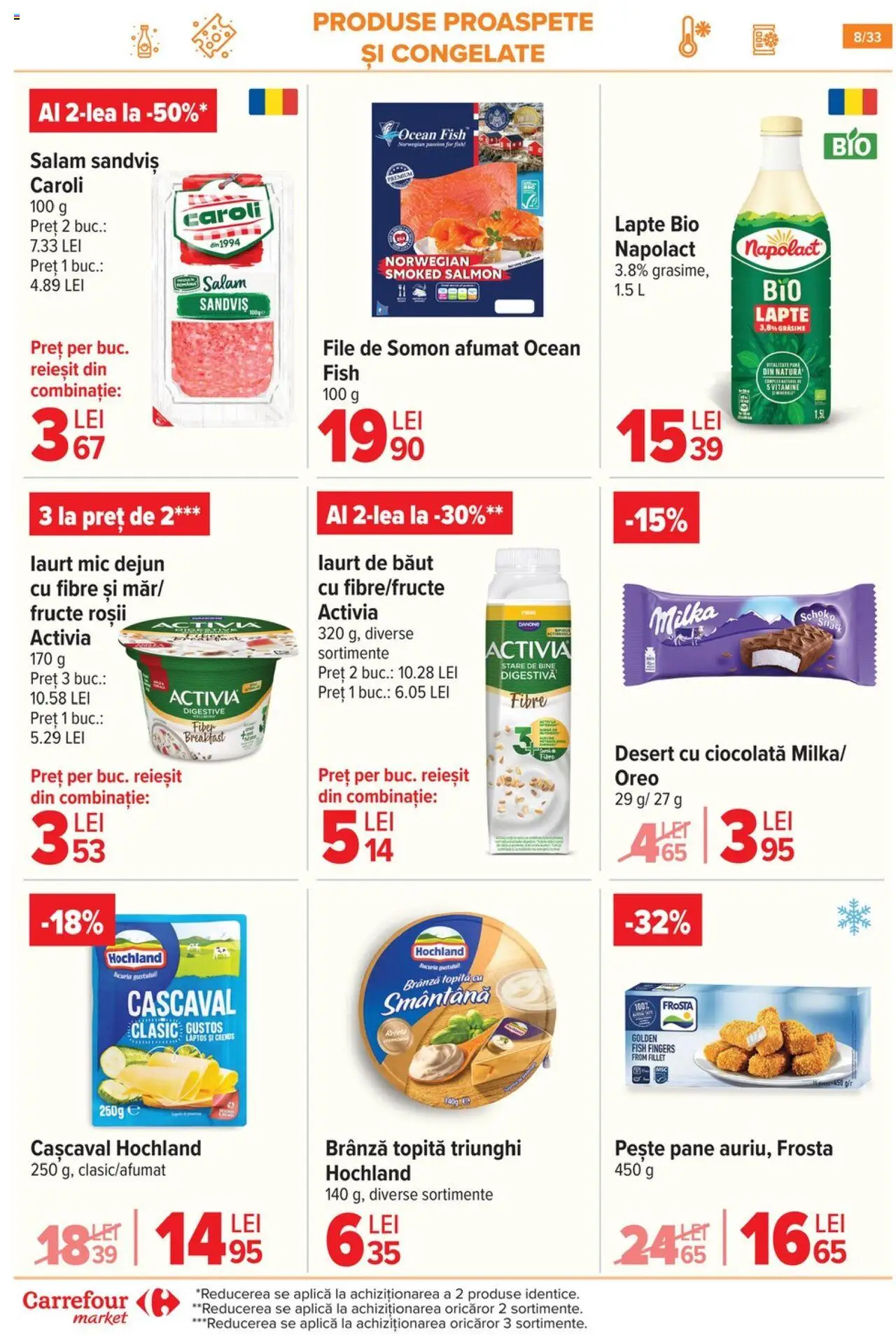Noul catalog Carrefour – valabil de la 01.10.2025 | Pagină: 9 | Produse: Şerit ödül, Bahçe aydınlatması, Salam, Smântână