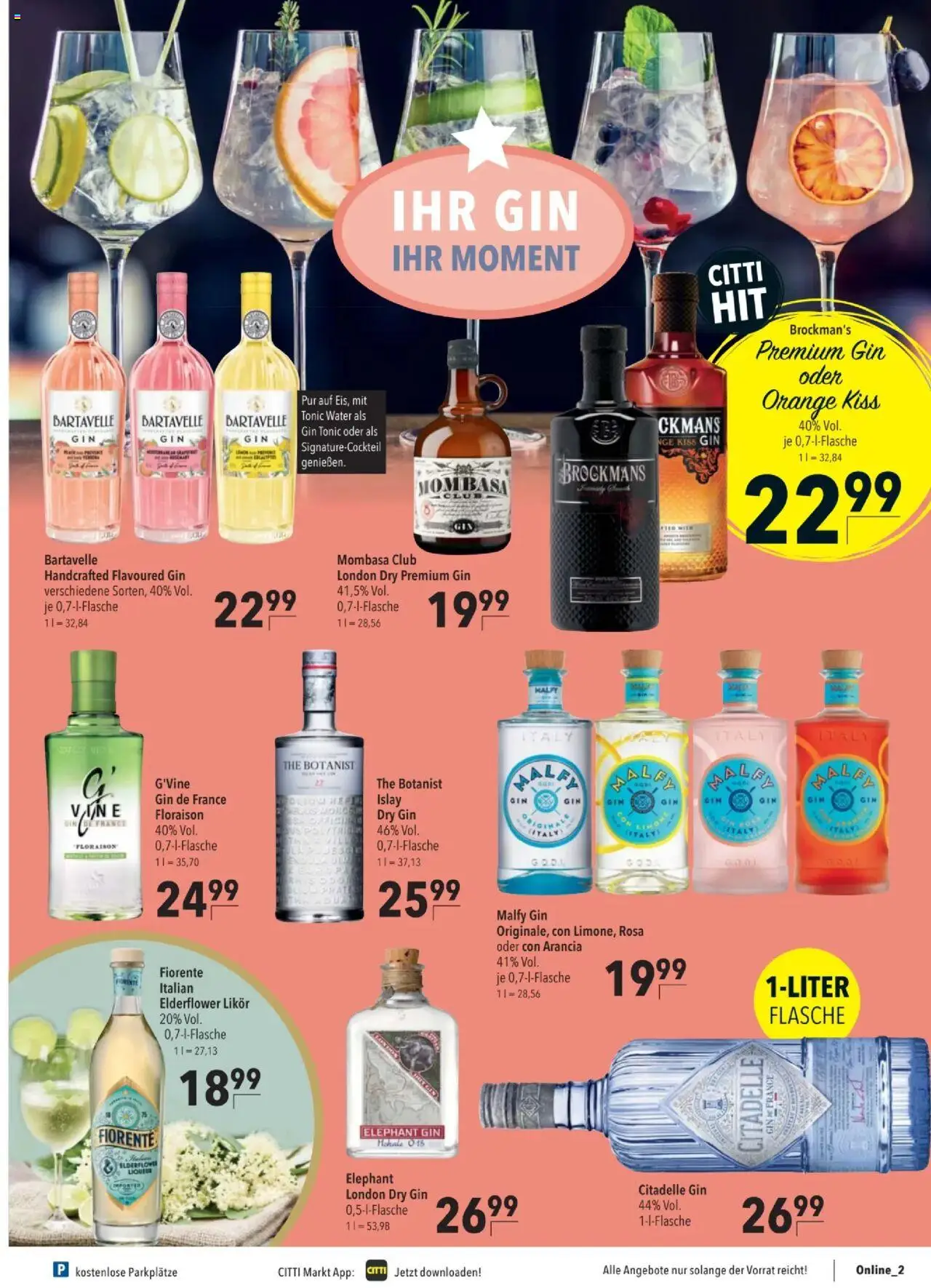 CITTI Tilbudsavis gyldig fra 06.08.2025 | Side: 13 | Produkter: Vin, Gin